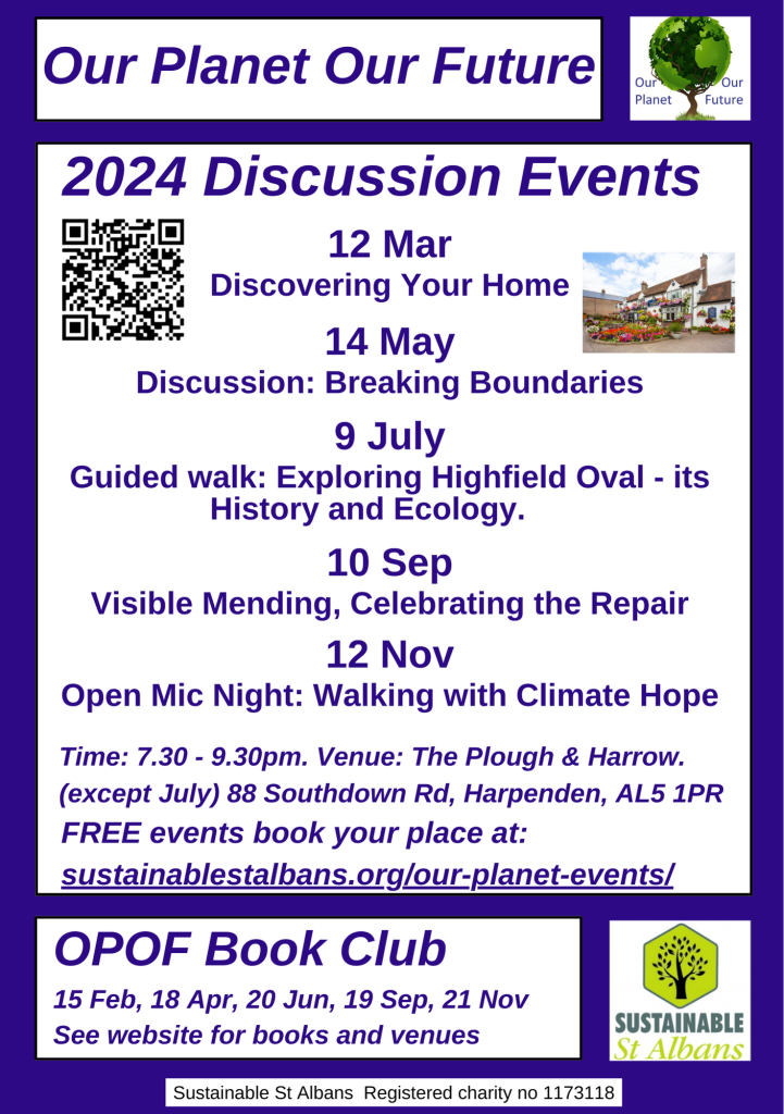 Our Planet Our Future – Walking with Climate Hope – Open Mic Night