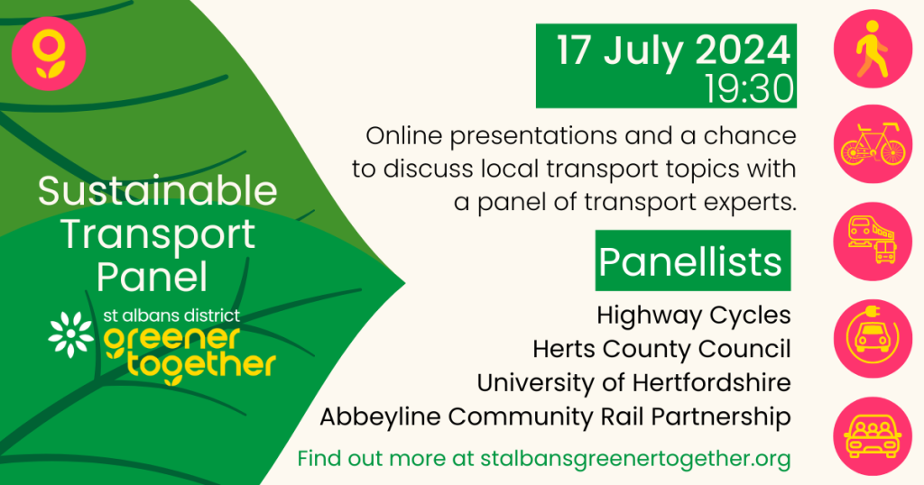 St Albans Greener Together Sustainable Transport Panel