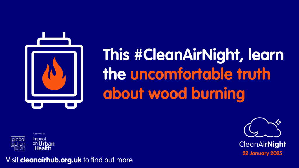 Clean Air Night Logo and fact