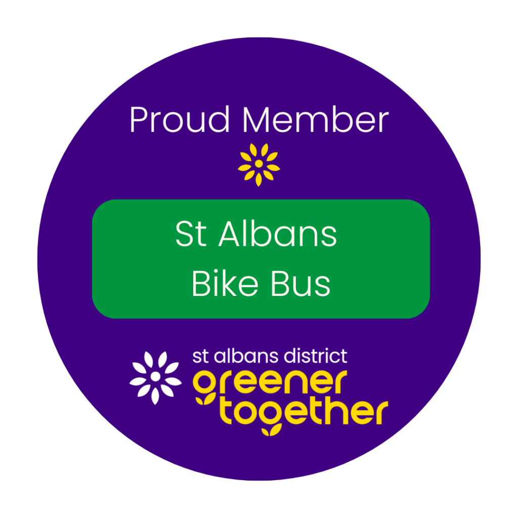 St Albans Bike Bus Proud Member Image